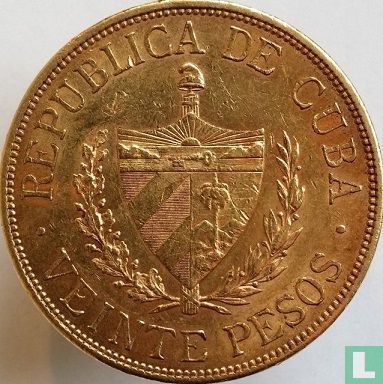 Cuba 20 pesos 1915 - Image 2