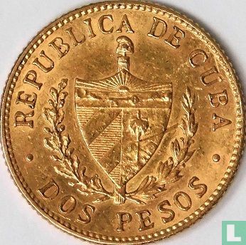 Cuba 2 pesos 1916 - Image 2