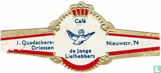 Café de Jonge Lovers - J. Quadackers-Driessen - Nieuwstr. 74 - Image 1