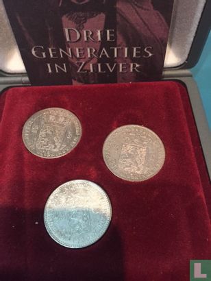 Nederland combinatie set "Drie generaties zilver" - Afbeelding 3