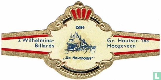 Café „De Houtpoort" - 2 Wilhelmina-Billards - Gr. Houtstr. 183 Hoogeveen - Afbeelding 1