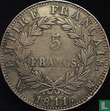 Frankreich 5 Franc 1811 (MA) - Bild 1