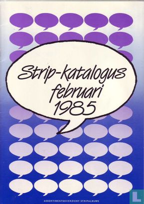 Strip-katalogus februari 1985 - Afbeelding 1