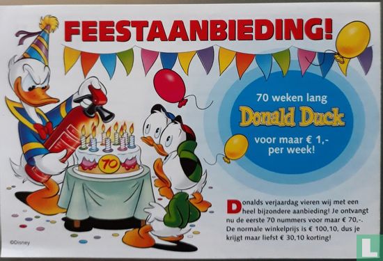 Bij een jaar-abonnement op Donald Duck gratis Disney spel ! - Afbeelding 2