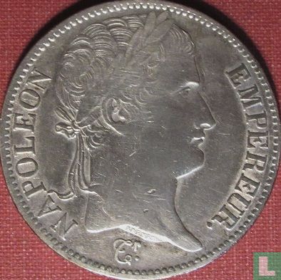 France 5 francs 1811 (W) - Image 2