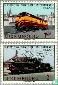 Postzegeltentoonstelling van het spoorwegpersoneel