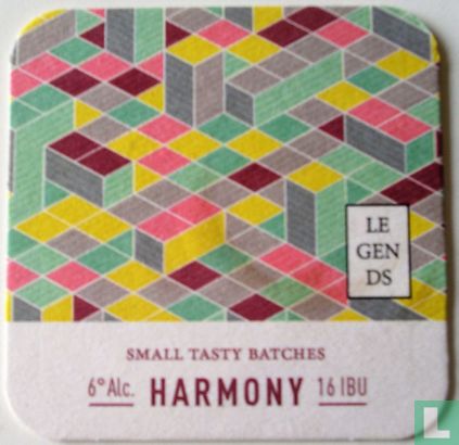 Harmony small tasty batches