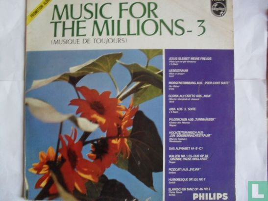 Music for the Millions 3 - Afbeelding 1