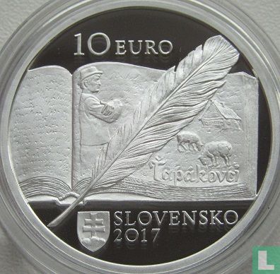 Slowakei 10 Euro 2017 (PP) "150th anniversary of the birth of Bozena Slancíková Timrava" - Bild 1
