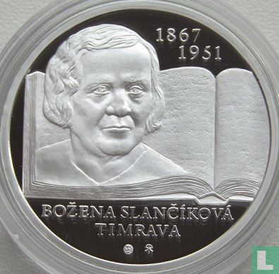 Slowakei 10 Euro 2017 (PP) "150th anniversary of the birth of Bozena Slancíková Timrava" - Bild 2