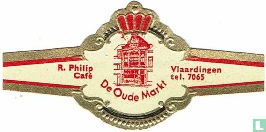 De Oude Markt - R. Philip Café - Vlaardingen tel. 7065 - Image 1