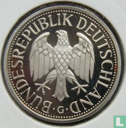 Allemagne 1 mark 1992 (BE - G) - Image 2