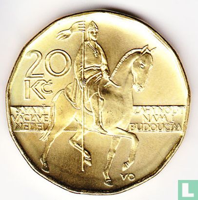 République tchèque 20 korun 2018 - Image 2