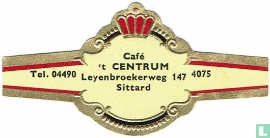 Café 't CENTRUM Leyenbroekerweg 147 Sittard - Tél .: 04490 - 4075 - Image 1