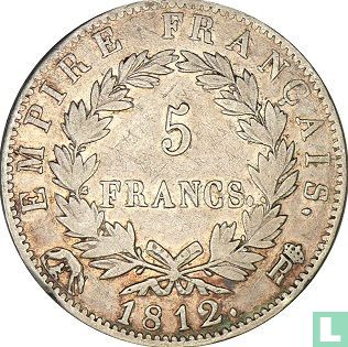 France 5 francs 1812 (R couronné) - Image 1