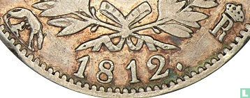 France 5 francs 1812 (crowned R) - Image 3