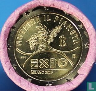 Italie 2 euro 2015 (rouleau) "Universal Exposition in Milan" - Image 1