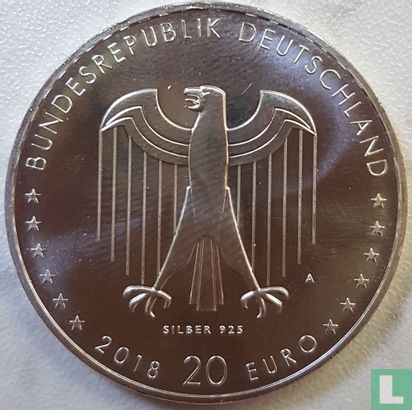 Germany 20 euro 2018 "150th anniversary Birth of Peter Behrens" - Image 1