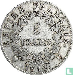 France 5 francs 1812 (U) - Image 1