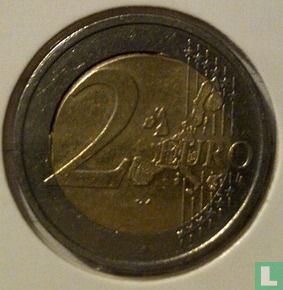 Netherlands 2 euro 2001 (misstrike) - Image 2