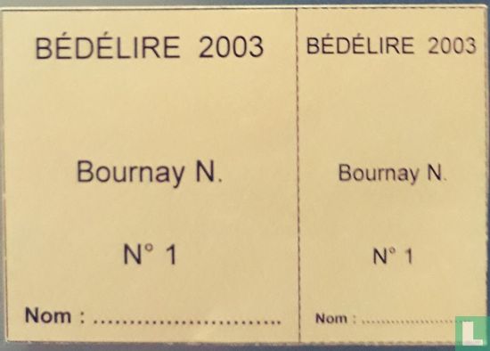 Bédélire 2003 - Bournay N.