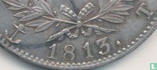 France 5 francs 1813 (T) - Image 3