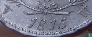 Frankrijk 5 francs 1815 (LOUIS XVIII - W) - Afbeelding 3