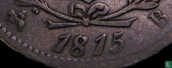 France 5 francs 1815 (LOUIS XVIII - B) - Image 3