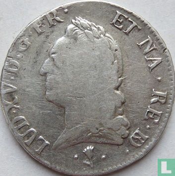 France 1 écu 1771 (Pau) - Image 2