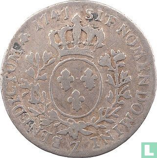 Frankrijk 1/10 écu 1747 (Z) - Afbeelding 1