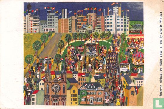 Eindhoven celebrates the Philips jubilee, as seen by artist D. Wildschut - Image 1