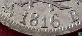 France 5 francs 1816 (B) - Image 3