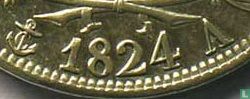 Frankrijk 5 francs 1824 (Charles X) - Afbeelding 3