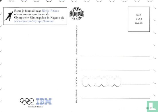 B002158 - IBM "Nagano 98 - Rintje Ritsma" - Afbeelding 2