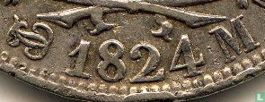 France 5 francs 1824 (M) - Image 3