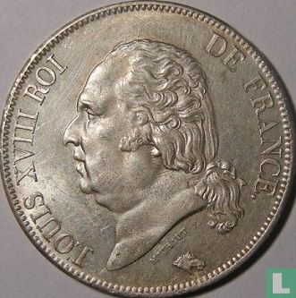 France 5 francs 1823 (K) - Image 2