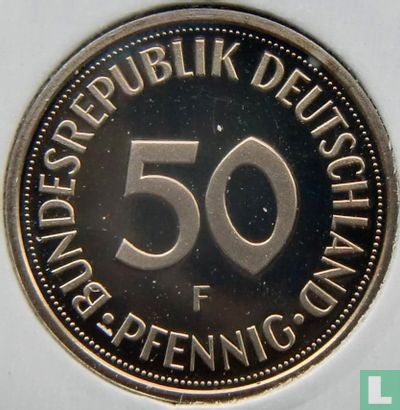 Deutschland 50 Pfennig 1989 (PP - F) - Bild 2