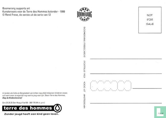 B002169 - Terre des Hommes - René Frese kalender 1/12 - Afbeelding 2
