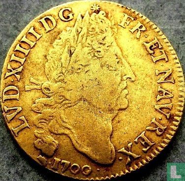 France 2 louis d'or 1700 (D) - Image 1