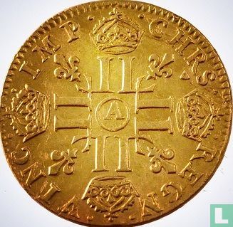 Frankrijk 1 louis d'or 1652 (A) - Afbeelding 2