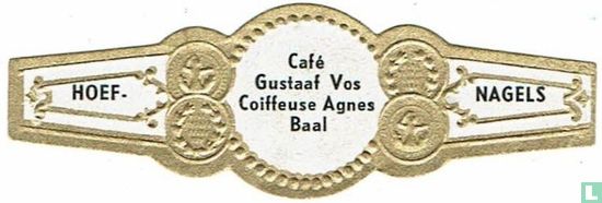 Café Gustaaf Vos Coiffeuse Agnes Baal - Hufeisen - Nägel - Bild 1