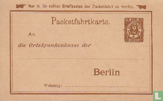 Berlijnse Pakjesdienst A.G. - cijfer / Ortskrankenkasse  - Afbeelding 1
