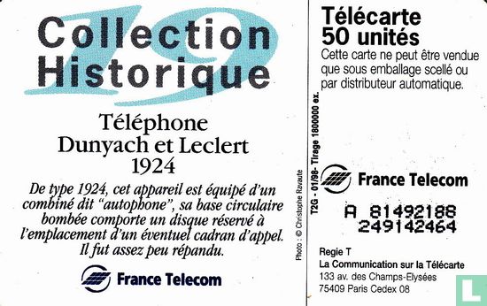 Téléphone Dunyach et Leclert - Afbeelding 2