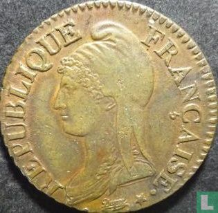 Frankrijk 5 centimes AN 5 (W) - Afbeelding 2