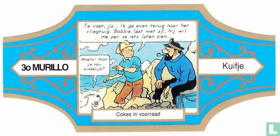 Tintin Coke en stock 3o - Image 1