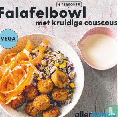 Falafelbowl met kruidige coucous - Afbeelding 1