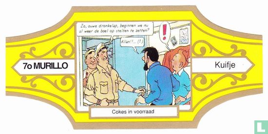 Tintin Coke en stock 7o - Image 1