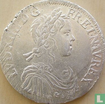 Frankrijk 1 écu 1652 (T) - Afbeelding 2