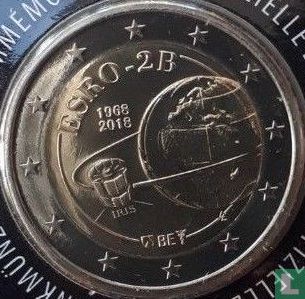 Belgique 2 euro 2018 (coincard - FRA) "50 years Launch of the first successful European Satellite ESRO - 2B" - Image 3