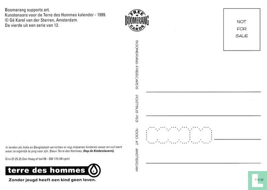 B002468 - Terre des Hommes kalender - Gé Karel van der Sterren 4/12 - Afbeelding 2
